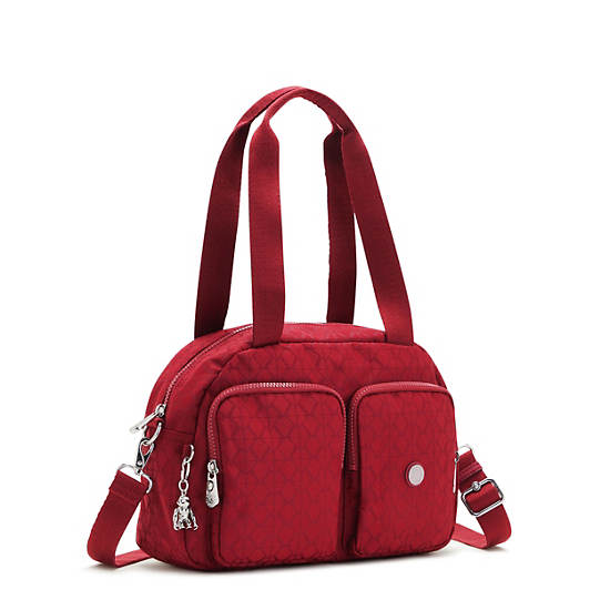 Kipling Cool Defea Iconic Shoulder Bags Signature Red | CA 1394IL